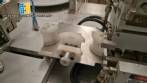 Sarong SAAS model blister forming and sealing machine for suppositories.