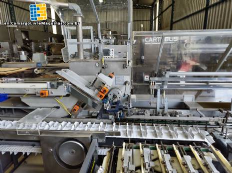 Cartoning machine Fabrima IWK CPR Cartopac