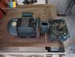 Gearmotor with 0.75 HP three-phase motor, Cestari brand.