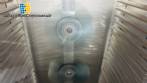 Stainless steel dehydrator oven with 120 trays.