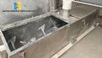 Stainless steel paddle mixer 1.500 kg