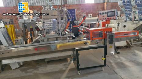 Stainless steel flowpack packaging machine WEF M�quinas Maqinox