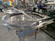 Masipack 1200 mm stainless steel rotating accumulator table