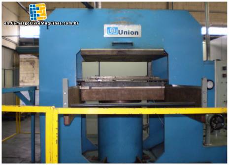 Hydraulic rubber press 420 ton