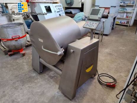 Ruhle 150 liter tilting jacketed meat massaging tumbler