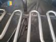 Stainless steel jacketed pot with internal steam system