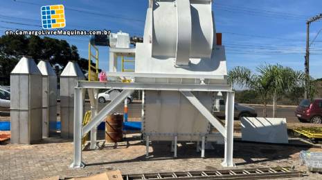 LIBRASIS 1000 liter stainless steel internal horizontal paddle mixer