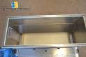 Machine to spray with grated coconut continuous lines