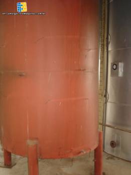 2000 kg fat tank