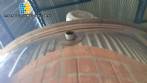 3,500 L stainless steel jacketed reactor tank