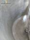 3,500 L stainless steel jacketed reactor tank