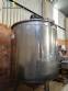 3,500 L stainless steel jacketed reactor tank