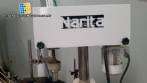 Linear filling machine with stainless steel threading machine 12 Narita nozzles