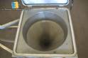 Stainless steel conveyor silo for powders