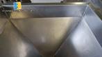 Maqinox stainless steel screw conveyor transfer silo