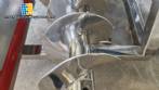 Maqinox stainless steel screw conveyor transfer silo