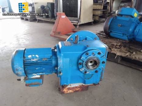 Gearbox with 5 HP SEW-Eurodrive motor