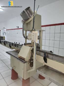 ZeglaCapper with 12 nozzles for glass bottles with metal lids