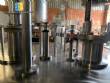 Gravimetric rotary filling machine in stainless steel with cabin