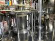 Gravimetric rotary filling machine in stainless steel with cabin