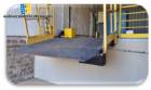 Dock leveler platform with guardrail 3000 kg MKS Marksell