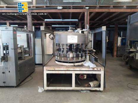 Rotary filler with rinser bottle washer Arbras