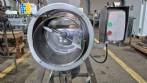 Max Machine MDP-300 stainless steel pulper for fruits, vegetables, tomatoes and peppers.