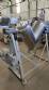 V-shaped mixer in polished stainless steel