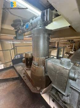 Bran pelleting line with mill and drying oven Amandus Kahl