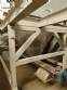 Stainless steel bagging storage silo with 2000 liter output screw conveyor