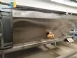 Stainless steel bagging storage silo with 2000 liter output screw conveyor