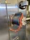 Programmable turbo oven in stainless steel, gas-powered.