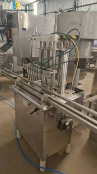 Linear filling 6 stainless steel burners