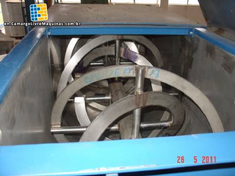 Ribbon mixer stainless steel to 600 litres Banerjee