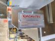 Cacautec tempering machine with coating machine