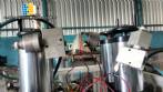 Line for aerosol filling machine Cosmar Omas