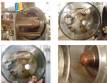 Stainless steel centrifuges