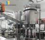 Rotary filling machine with stainless steel capping unit, 8 nozzles, Serac