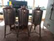 Stainless steel tank with 100 L capacity