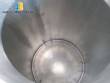 Stainless steel tank with 100 L capacity