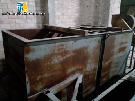 Carbon steel ribbon blender mixer 1.500 kg
