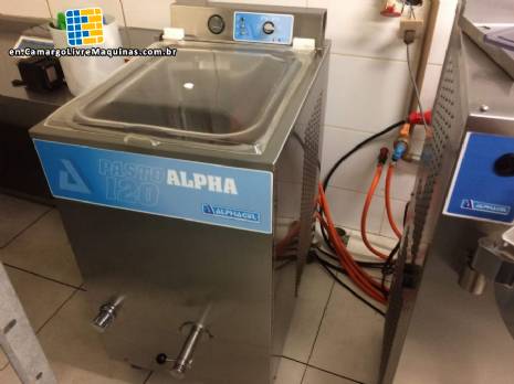 Alphagel ice cream pasteurizer