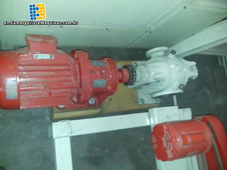 Pumps for chocolates