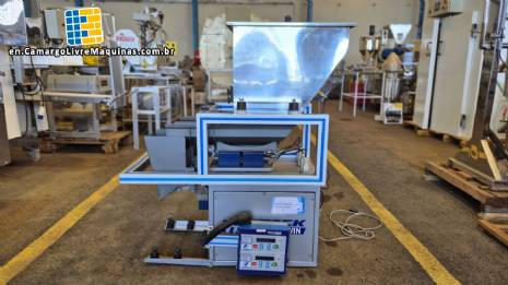 Golpack Twin semi-automatic filling and weighing dosing machine