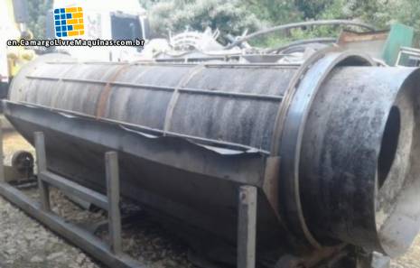 Rotary sieve for slaughterhouse