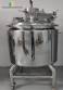 Stainless steel reactor tank with agitator, 200 L