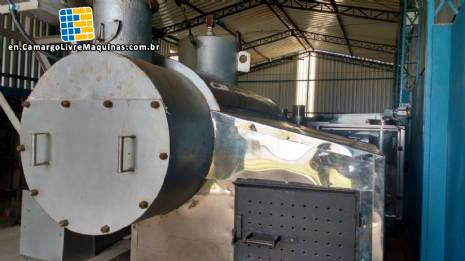 Boiler to generate steam 400 kg h W.V.W