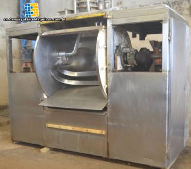 Stainless steel sigma mixer mixer 1,500 liters