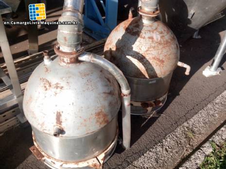 Cooking pans for sweet 50 L