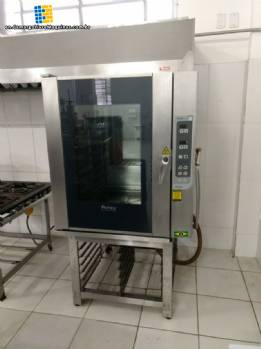 Combined oven in stainless steel Prtica
